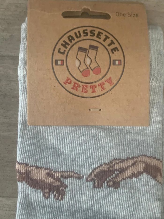 Chaussettes Œuvre Michel Ange collection - photo numéro 2