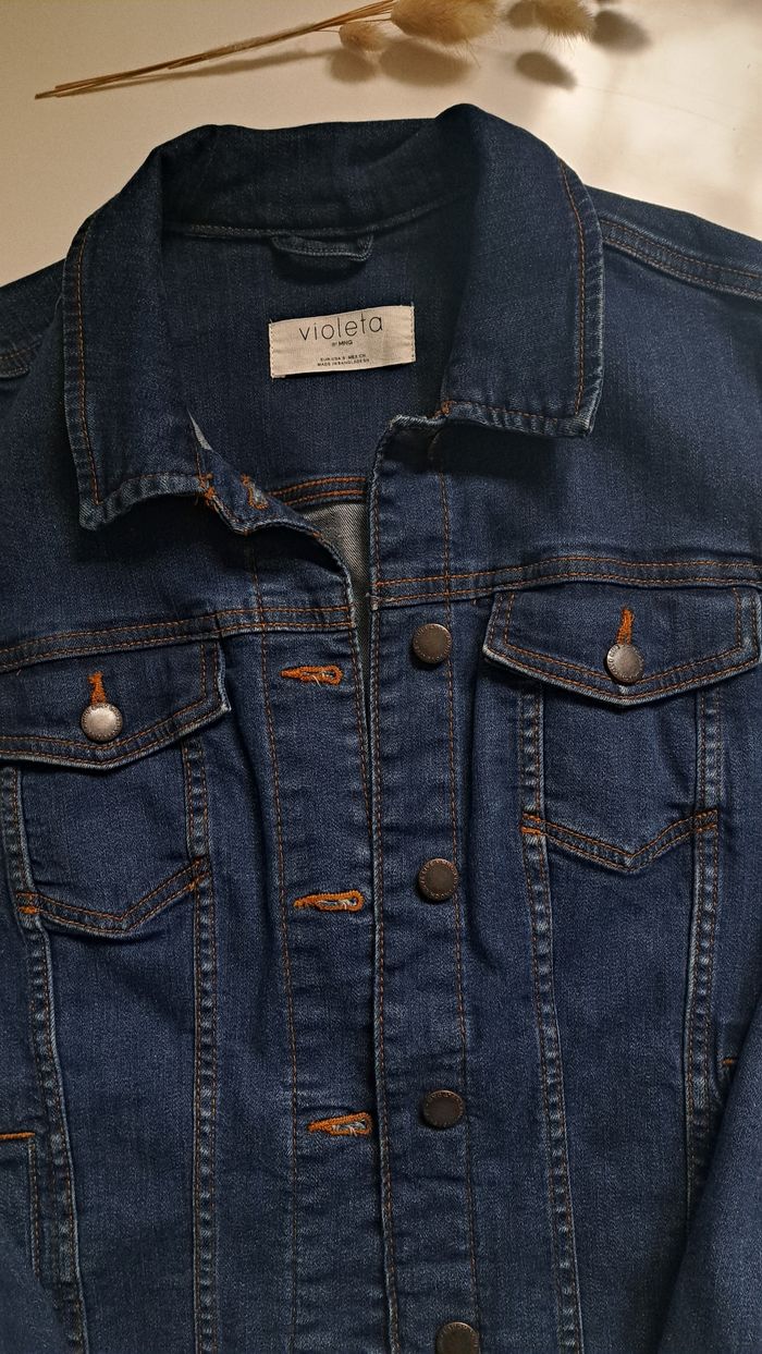blouson jeans mango t36 - photo numéro 2