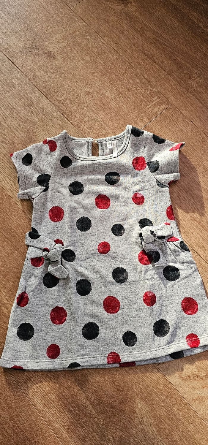 Robe fille a pois orchestra 3 ans