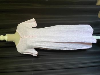 Chemise de nuit rose à pois blancs Debenhams