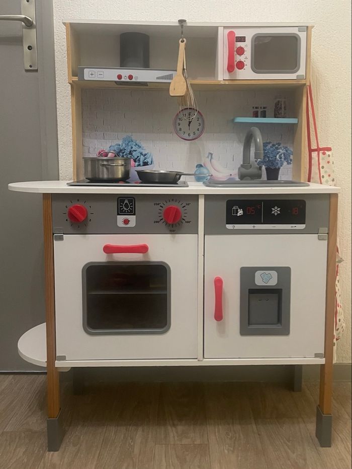 Cuisinière en bois enfant