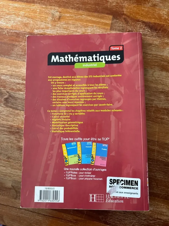 Livre mathématiques, industriel - photo numéro 3