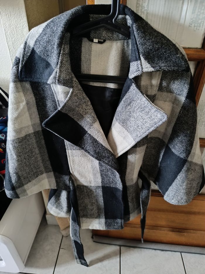 Veste style cape très épaisse