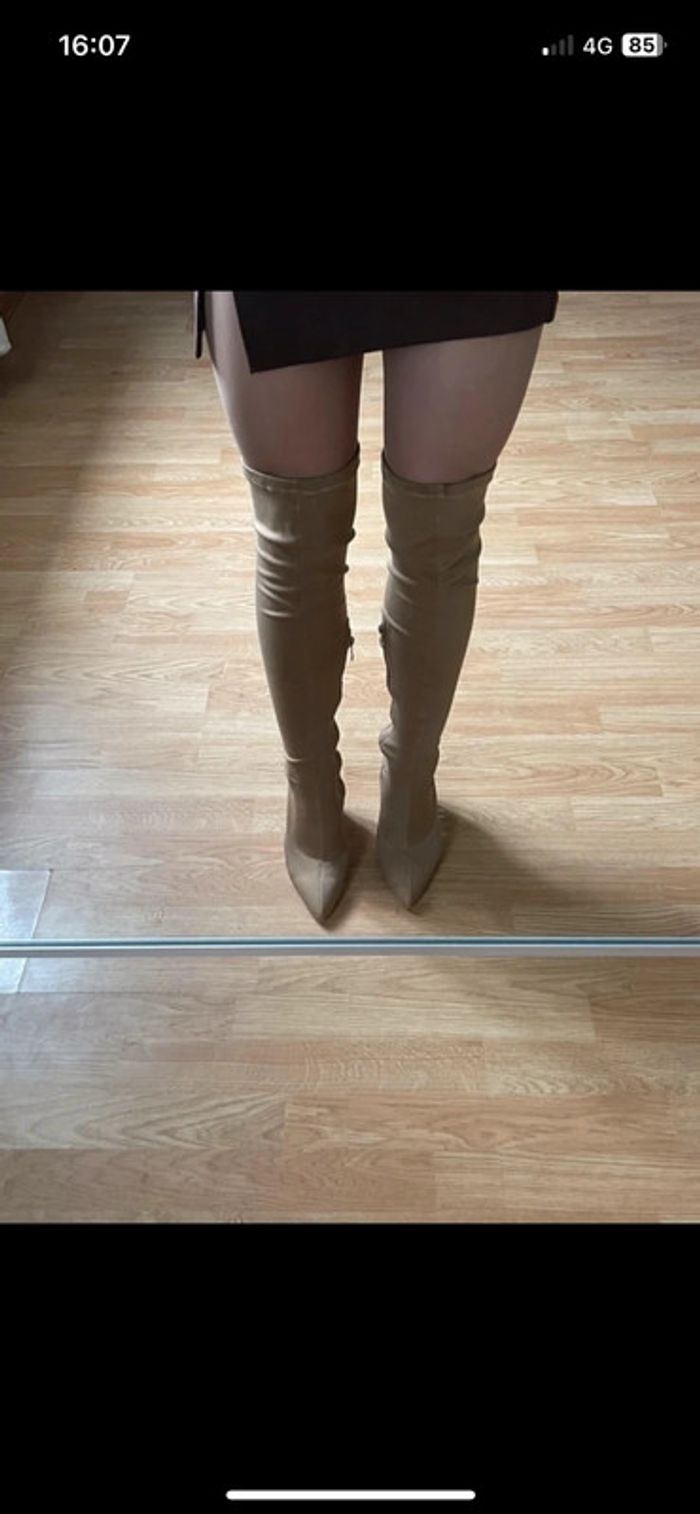 Cuissardes beige - photo numéro 3