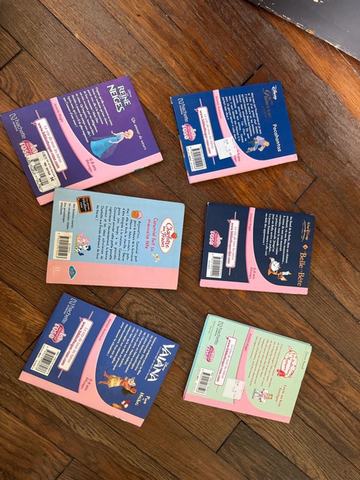 Lot 6 livres bibliothèque rose - photo numéro 5