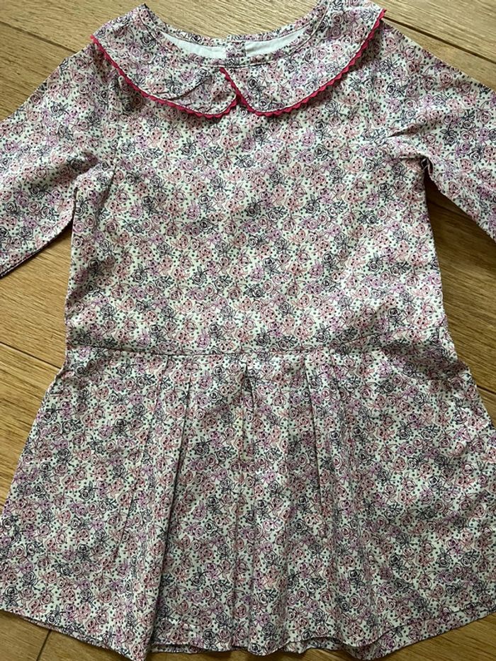 Robe manche longue jacadi fille 36 mois neuf sans étiquette - photo numéro 2