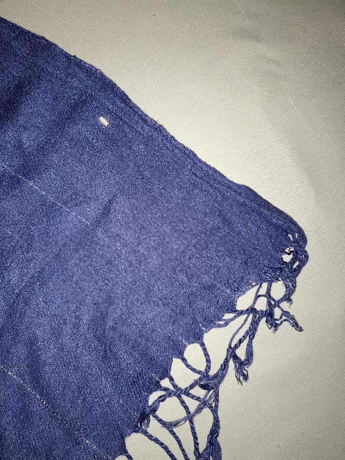 Écharpe Chaude & Élégante bleu nuit - photo numéro 6