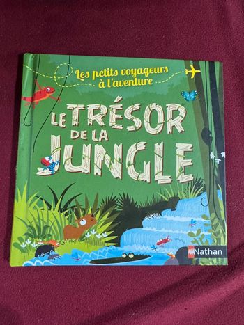 Livre McDo le trésor de la jungle