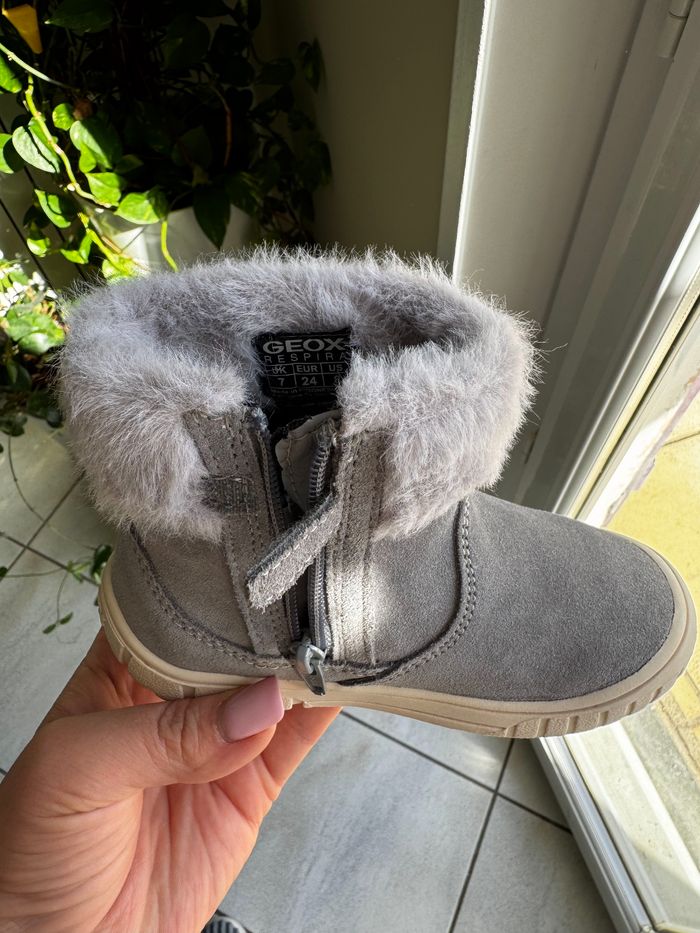 Bottines neuves  hiver chaud. Taille 24. Geox - photo numéro 3
