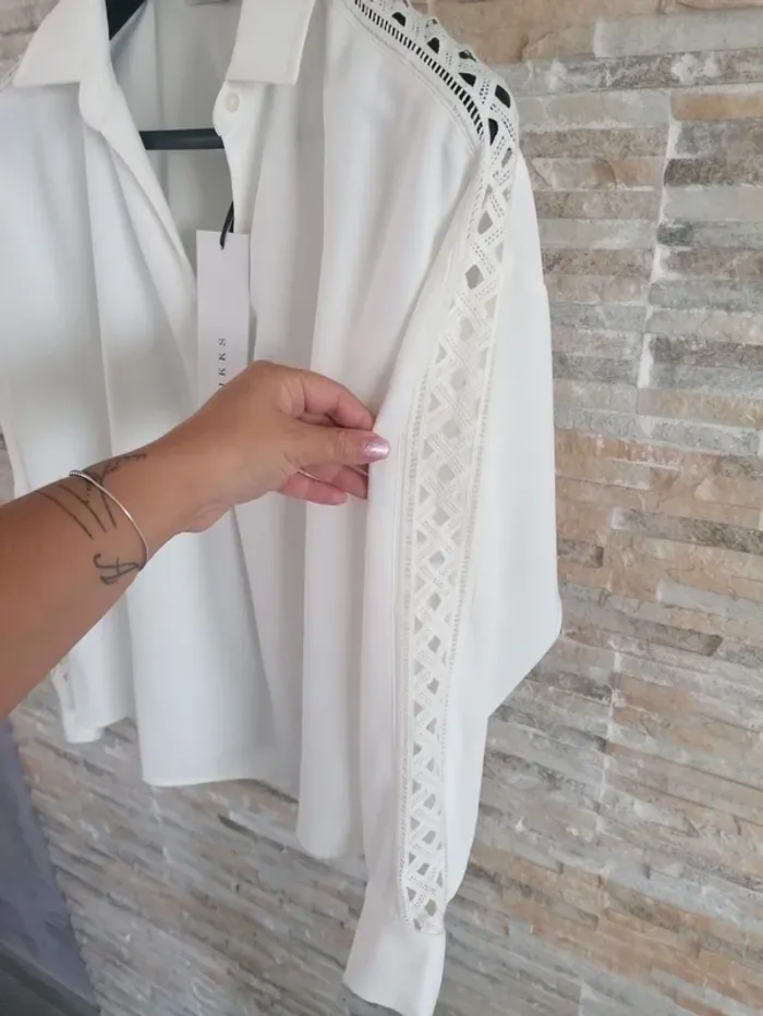 Chemise/ blouse IKKS taille M neuve avec étiquette - photo numéro 7