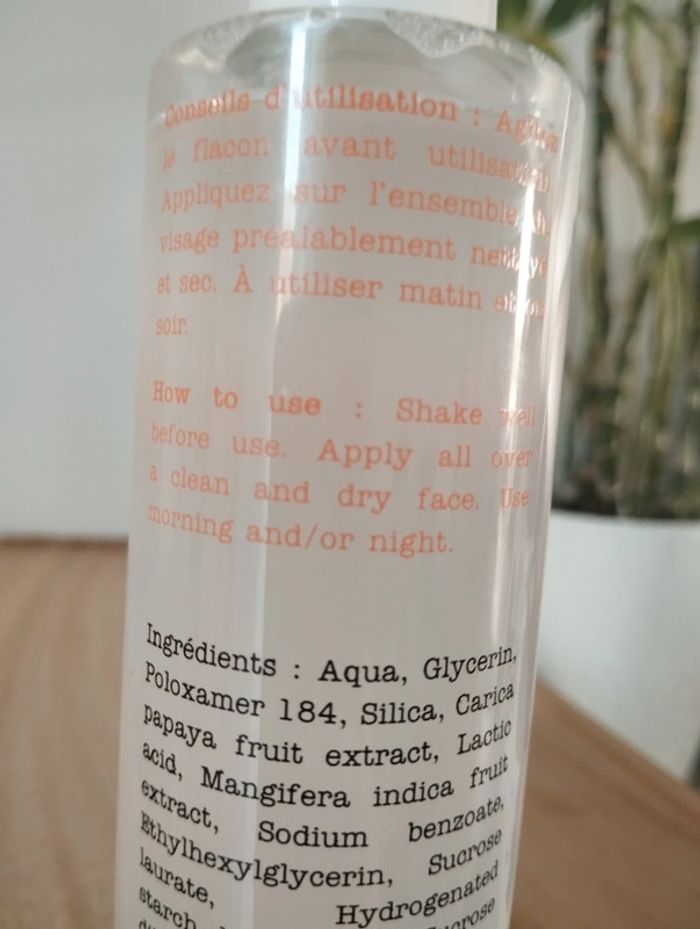 Eau tonique purifiante et exfoliante - photo numéro 3