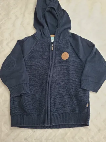 👶Gilet zippé Obaidi taille 6mois-68cm👶
