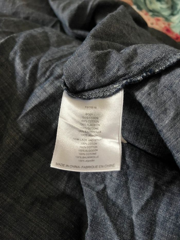 Robe courte sans manches avec broderie Taille M - photo numéro 7