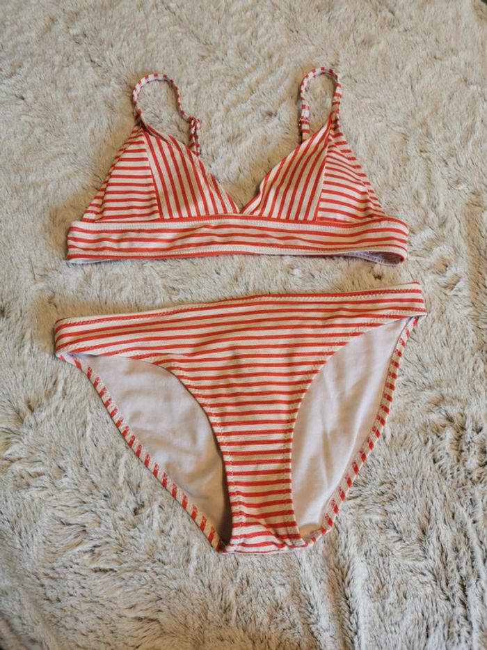 Maillot de bain rayé
