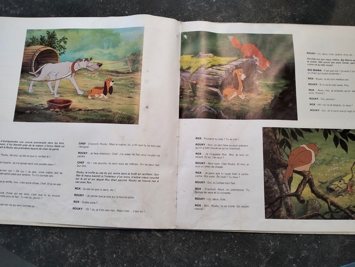 Vinyle histoire Rox et Rouky ( Disney) - photo numéro 5