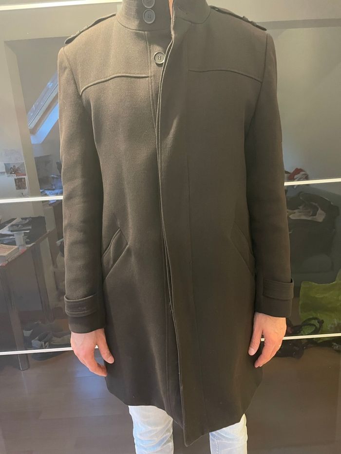 Manteau noir Celio Club