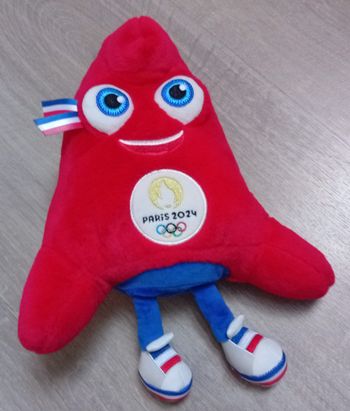 Peluche Mascotte Jeux Olympiques 24 cm