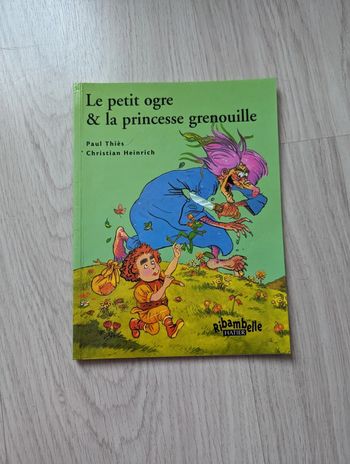 Livre le petit ogre et la princesse grenouille
