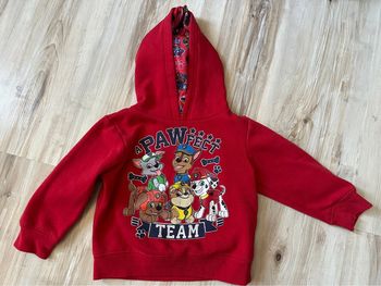Pull à capuche Pat patrouille 3 ans