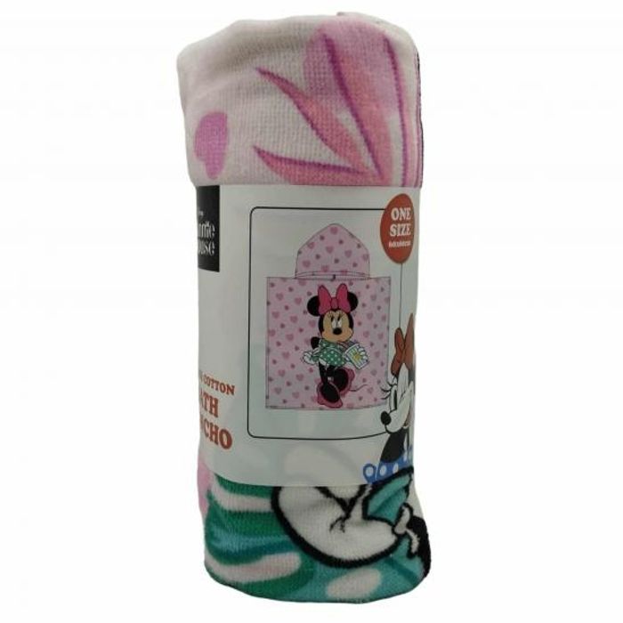 MINNIE MOUSE - Poncho Coton 60x60cm - photo numéro 2