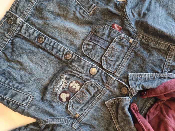 Veste en jean Disney Mickey 3 ans - photo numéro 2