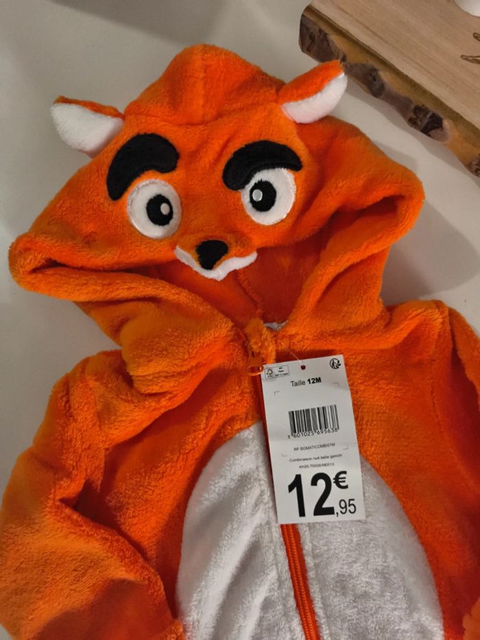 Pyjama une pièce garçon 12mois - photo numéro 3