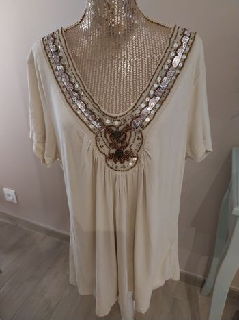 Tee-shirt femme viscose élasthane 