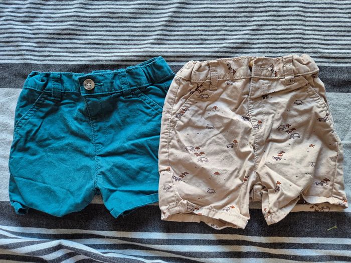 Lot de 2 shorts kiabi