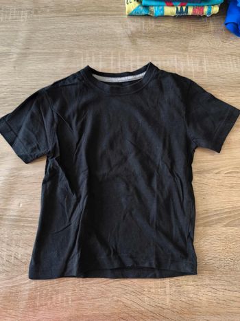 Tee shirt garçon 4 ans noir