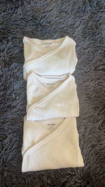 Lot de 3 body bébé fille