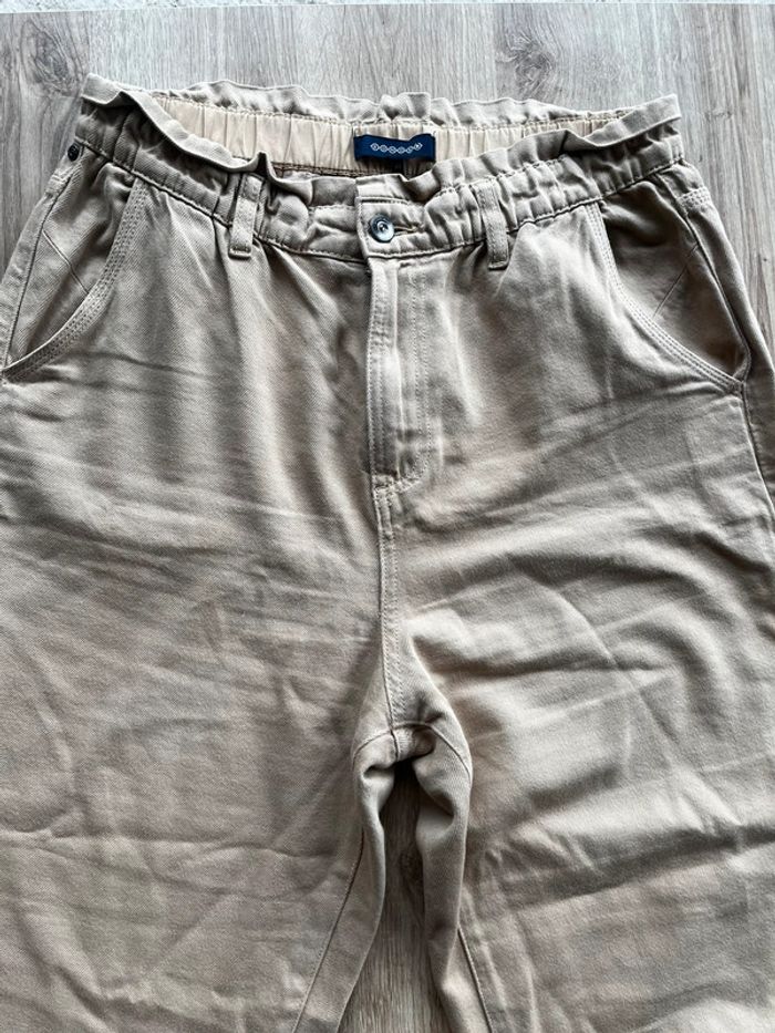 Pantalon beige ample - photo numéro 2