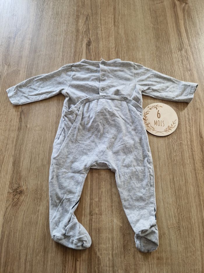 Pyjama/Dors-bien Bébé Taille 6 Mois - Motif Sylvestre (Looney Tunes) - photo numéro 3