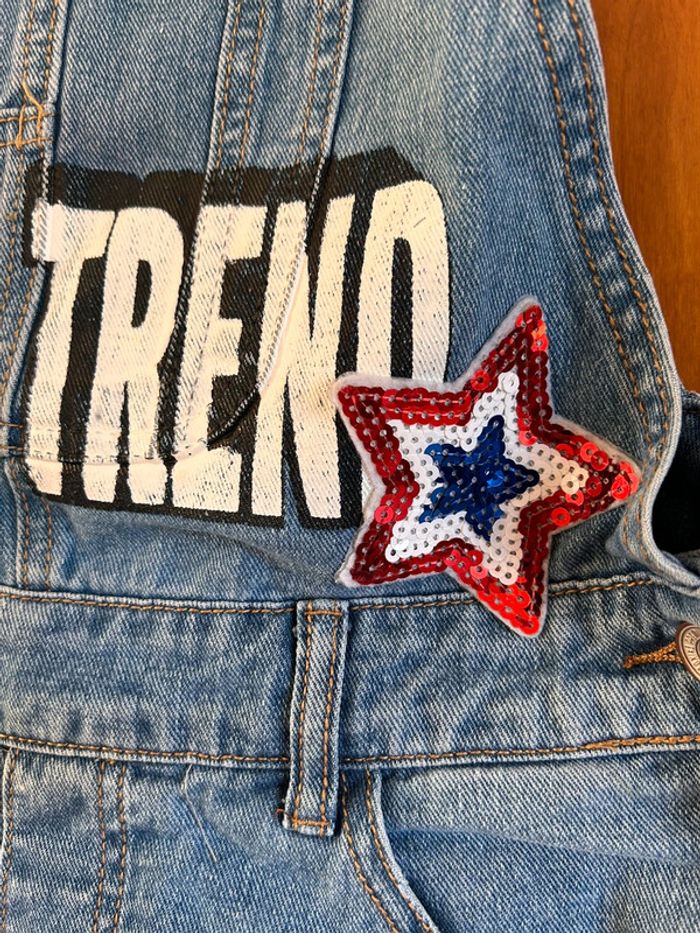 Combishort jeans 38 Toxik - photo numéro 6