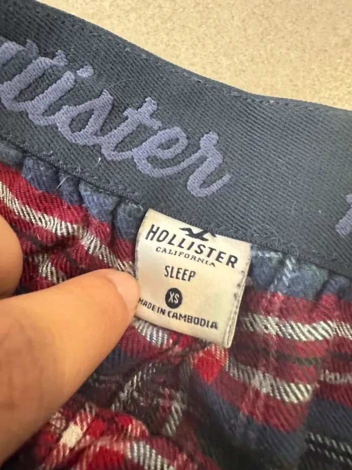 Bas de pyjama Hollister, taille XS, très bon état - photo numéro 2
