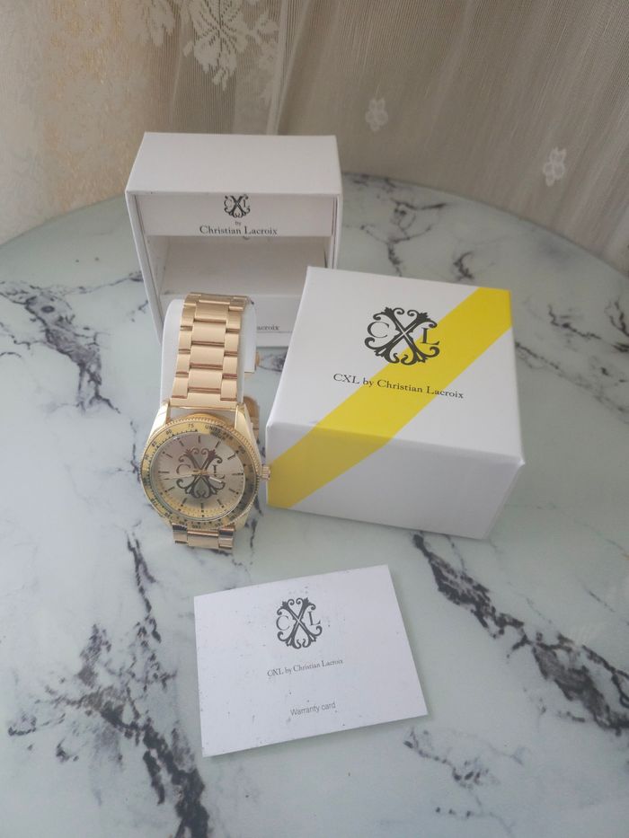 Montre acier inoxydable dore - photo numéro 2