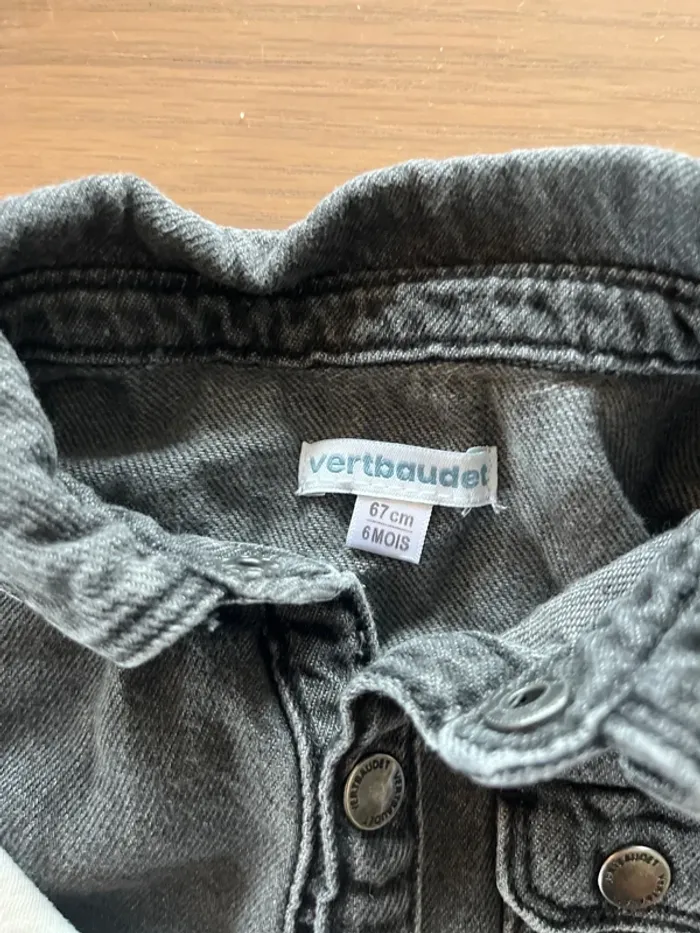 Tenue 6 mois garçon verbaudet 3 pièces - photo numéro 2