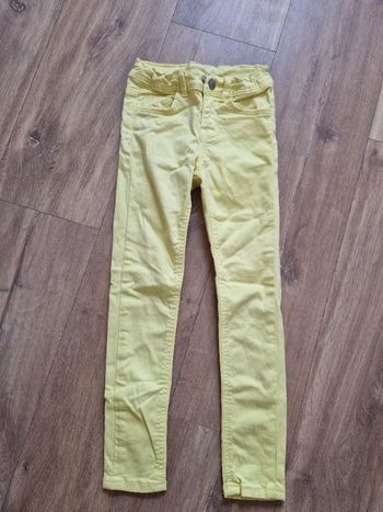 Jeans skinny jaune 6 ans kiabi