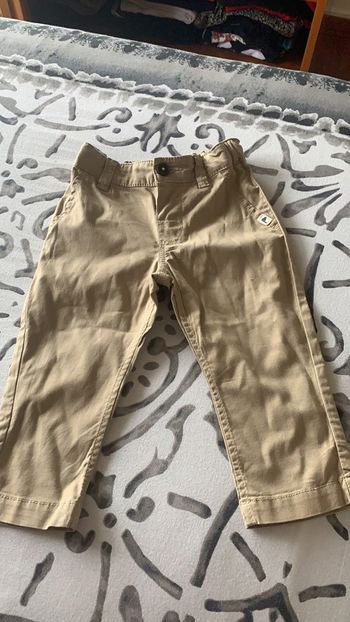 Pantalon bébé beige