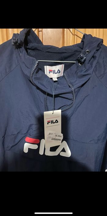 Coupe vent fila bleu marine