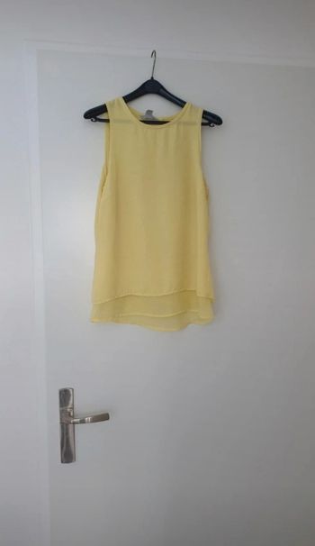 Haut jaune fluide H&M en 34