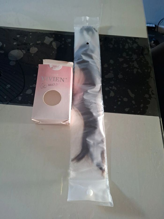 Extension de Cheveux kératine brun foncé 45cm - photo numéro 9