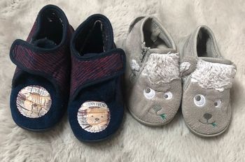 Lot de 2 paires de chaussons