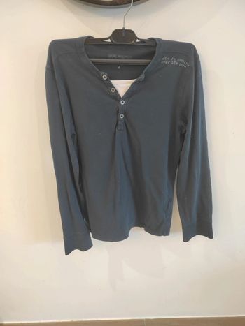 Pull fin bleu marine homme M Celio