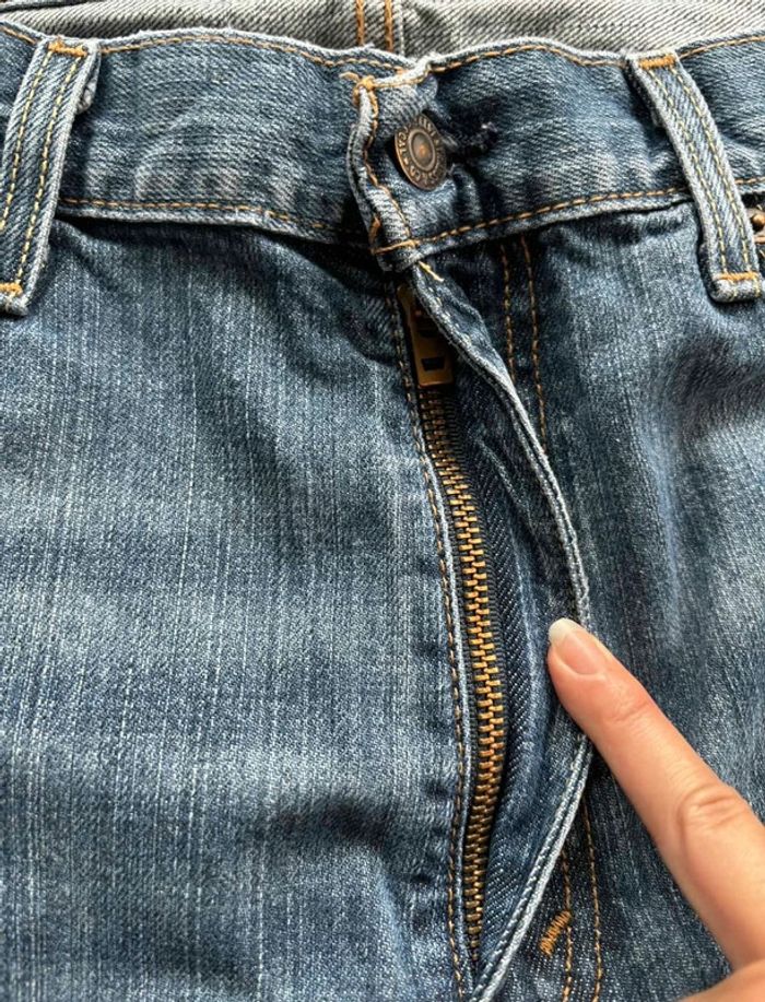 Jean Levi’s 559 Homme XL - 46/48 L36 bleu coupe Relaxed droit ample Mexique 00s y2k grande taille - photo numéro 7