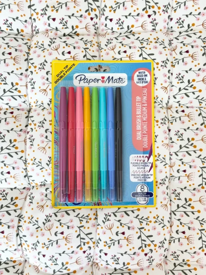 8 stylos - feutres, Paper Mate