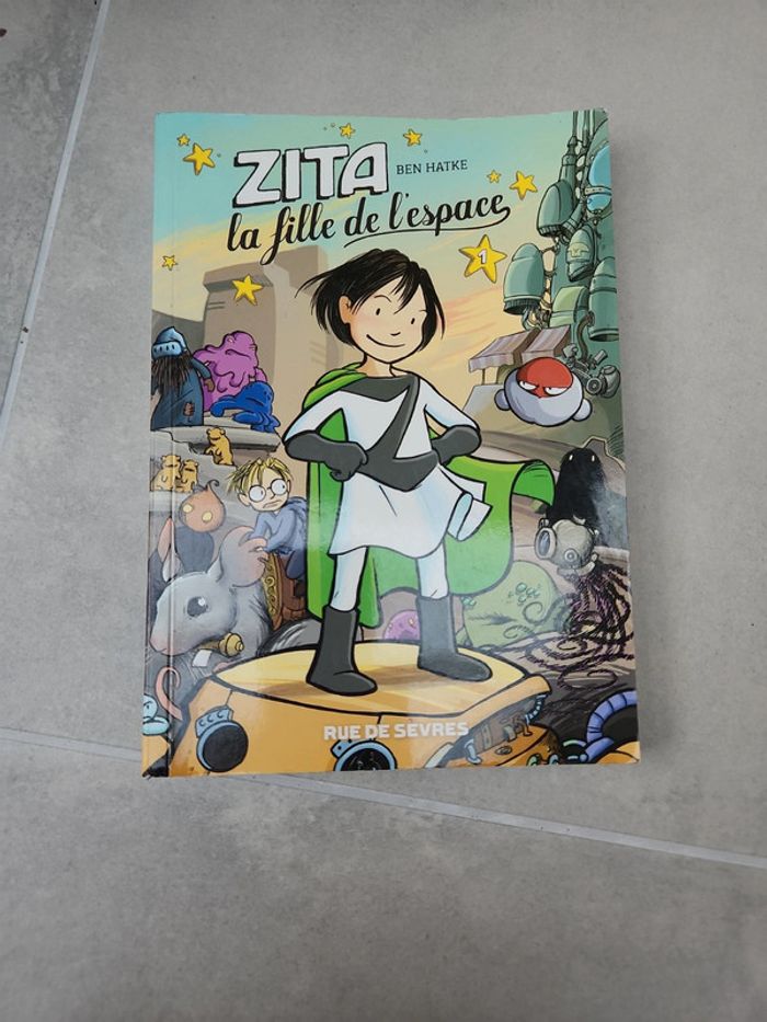 Bande dessinée enfant Zita la fille de l'espace