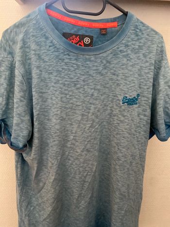 T -shirt superdry bleu
