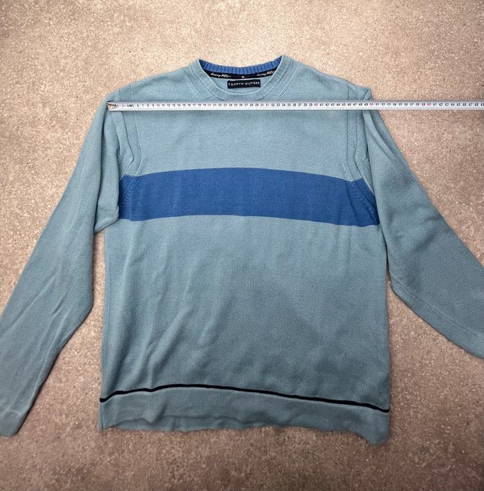 🧥 Pull bleu Tommy Hilfiger taille M coton 🧥 - photo numéro 8