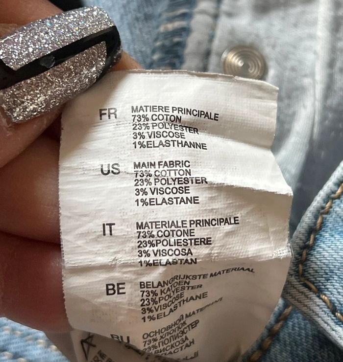 Jean femme, troué, taille 34 - Jennyfer - photo numéro 7