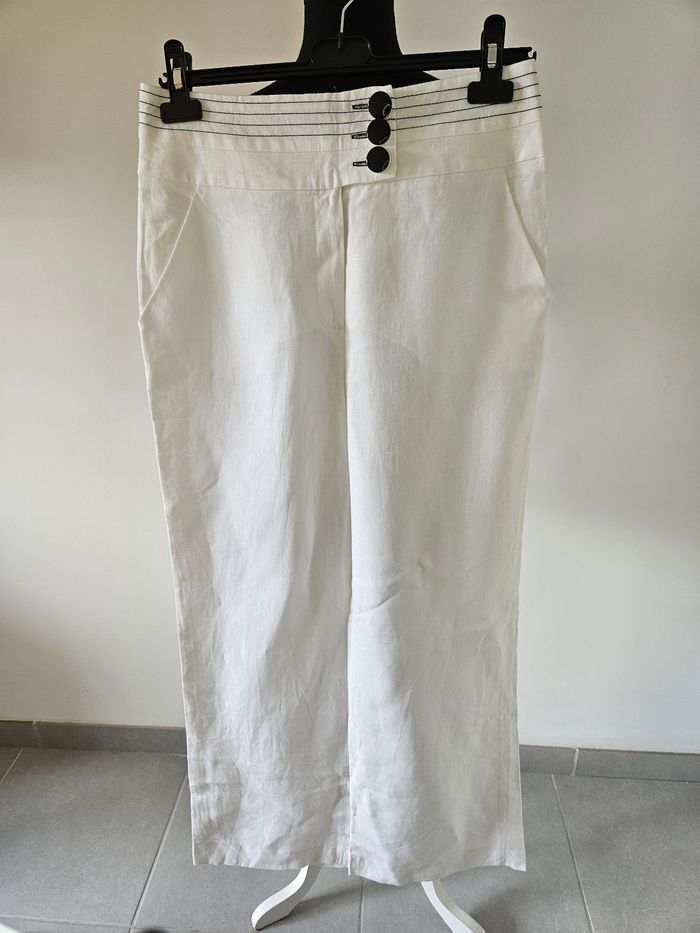 Pantalon lin - Caroll - Taille 40